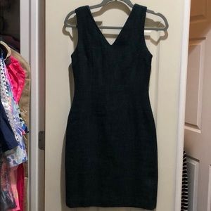 Tweed sleeveless dress